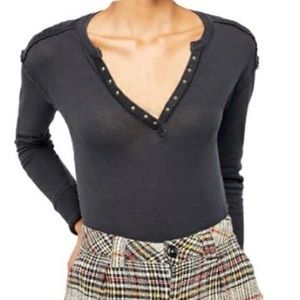 We the Free - Military Mix Henley Tee